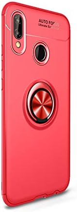 for Huawei Nova 3i PSmart+ Case, MinzyCase 360 Degree Rotating Ring Kickstand Magnetic Car Mount Function Full Protective TPU Cover Case for Huawei Nova 3 / P Smart Plus