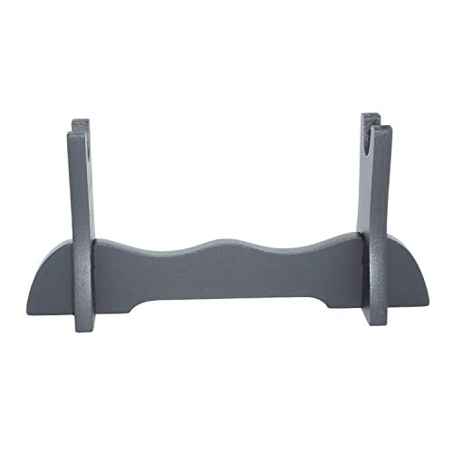 CNLQ Wooden Single Samurai Sword Stand Display for Katana Wakizashi Tanto