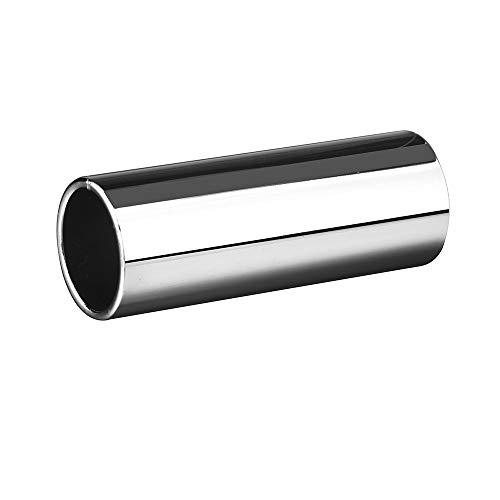 HeavenSense Joyo ACE-220 Guitar Slide Bass Cylinder Tone Bar Chrome-Plated Stainless Steel Metallic - Quarkscm