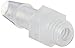 Eldon James A1032-2-200PP Non-Animal Derived Polypropylene Adapter Fitting, 10-32 UNF to 1/8