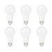 Amazon Basics A19 LED Light Bulbs 100 Watt Equivalent, Daylight White (5000K), Energy Efficient 15 W, Non-Dimmable, 10,000 Hour Lifetime, 6 count (Pack of 1)