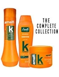 Amazon Com Amalfi Keratin Complete Set Shampoo Conditioner And