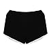 DaySeventh New Summer Pants Women Sports Shorts Gym Workout Yoga Short (XL, Black)