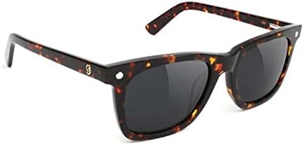 Glassy Sunglasses Mikemo High Roller Tortoise with Grey Polarized Lens