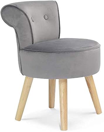 Idmarket Fauteuil Crapaud En Velours Gris