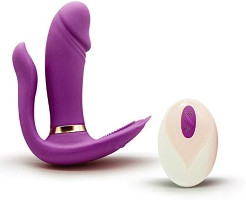 adaffa Invisible Clit Vibrartor Wireless Remote USB Rechargeable Wearable Vibrate Things for Women Six Toys for Women Bullet Adullt Toys for Female Tshirt