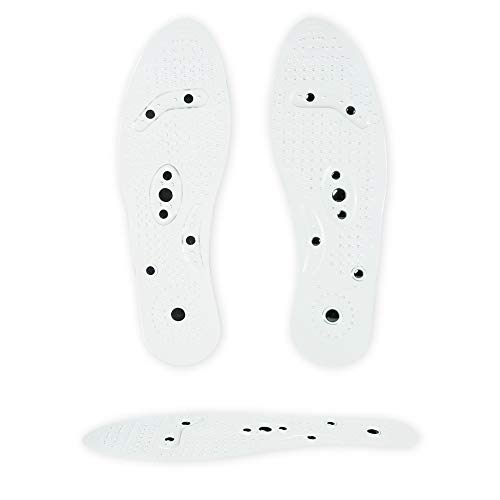 Massaging Insoles for Women ï¼† Men,Massaging Insoles Acupressure Magnetic Insoles, Effective Relieve Feet Fatigue,Washable and Cutable Shoe Insoles