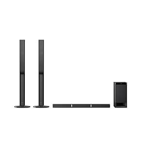 Sony HT-RT4, 5.1 Soundbar System (600W, Hoge Luidsprekers Aan De Achterkant, Hdmi, Usb, Nfc/Bluetooth), Zwart