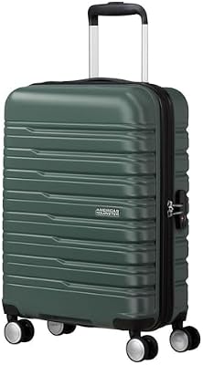 Flashline - Spinner S, bagagli a mano, 55 cm, 34 L, verde (foresta scura)