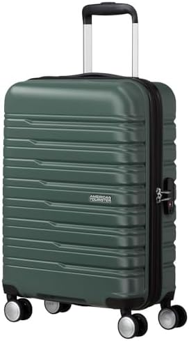 Flashline - Spinner S, bagagli a mano, 55 cm, 34 L, verde (foresta scura)