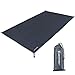 Bessport Tent Footprint for 1-2-3-4 Person Tent Waterproof Camping Tarp with Drawstring Carrying Bag for Picnic, Hiking and Other Outdoor Activities (2 Person)