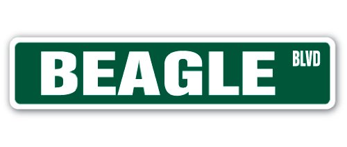 BEAGLE Street Sign dog puppy breeder pet yard | Indoor/Outdoor | Â 18