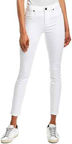 women's high rise white skinny jeans