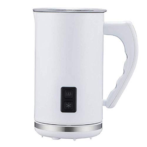 Hand Milchaufschäumer, Elektro Hot and Cold Kälbermilcherwärmer mit Griff for Latte Cappuccino oder heiße Schokolade…