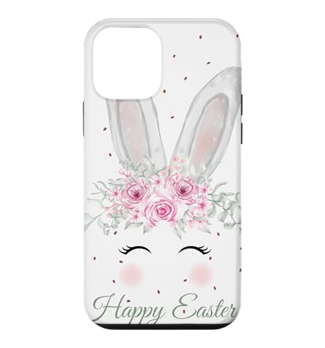 Happy Easter Bunny Pastel Colors Case for iPhone 12 mini