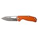 Kizer Title Cutlery Kesmec Kim and AZO Vanguard VG10 G10 Orange Knife (V4461A2), Black