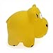 Chiwava 4PCS 3.1'' Squeak Latex Puppy Toy Lovely Elephant Cow Sets Pet Interactive Play for Small Dogs Assorted Color