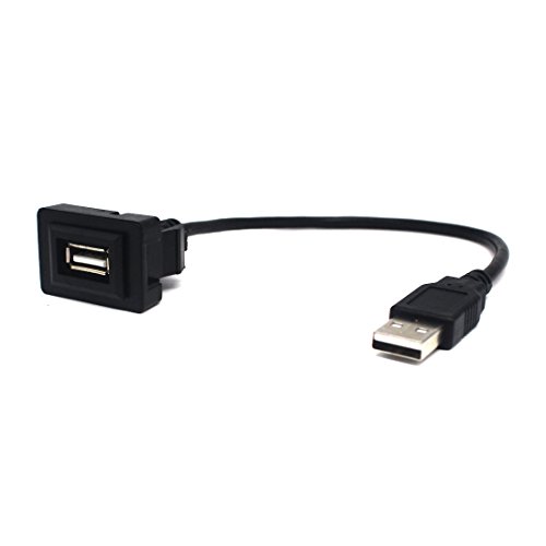 Toyota USB 2.0 Charger - MOTONG Male To Female USB Cable Charger For Toyota VIOS/ALTIS (35 24mm)