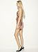 Azbro Stylish Sequin Cut Out Bodycon Dress, Nude S