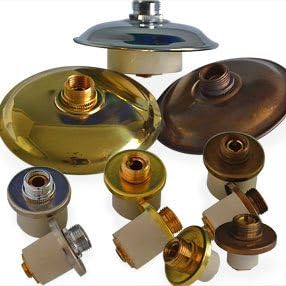 Lamps and Lights Bottle Lamp Bung (Chrome, 16-18mm)