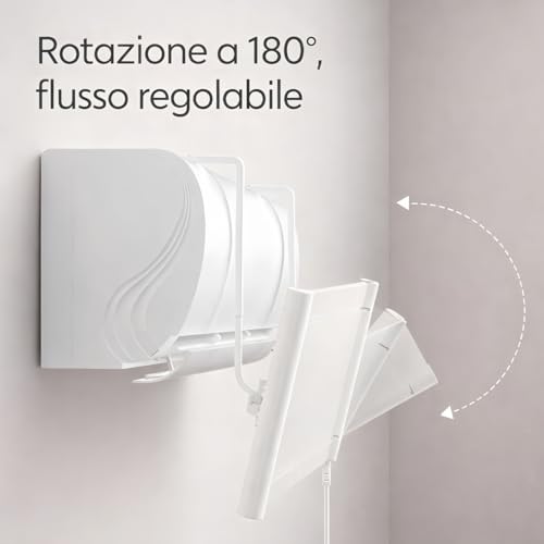 UEMUSI Air Conditioning Deflector, Adjustable Climatiseur Deflecteur Aluminium Alloy and ABS Anti Direct Blowing Diffuser Air Conditioning