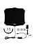 HDTV Antenna, CXINGY Digital Antennas Indoor 60+ Mile Long Range Signal Amplified Booster and High Performance Coaxial Cable. ( Spray paint Shiny Black Antenna )