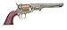 Denix 1851 Engraved Navy Revolver, Brass - Non-Firing Replica