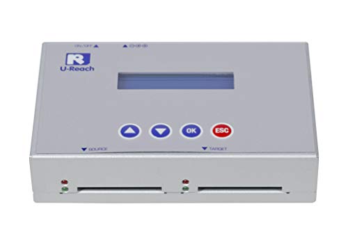 CF121 Mini Series CF Duplicator and Sanitizer CF 1-1 Portable Copier, White, Small