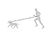 Hands Free Dog Leash for Running, Walking, Hiking, Durable Dual-Handle Bungee Leash, Reflective Stitching, Adjustable Waist Belt Fits up to 42