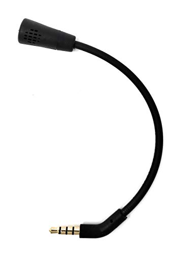 Replacement Cloud Flight/Revolver Game Mic TNE 3.5mm Microphone Boom for Kingston HyperX Cloud Flight and HyperX Cloud Revolver/Revolver S PS4 Xbox One Computer PC Mac Gaming Headsets - Thumbnail 3