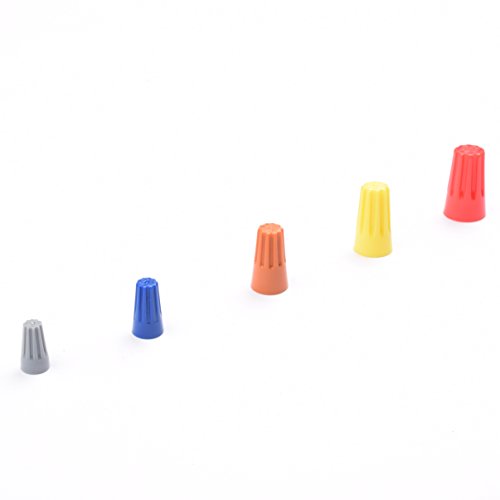 Seah Hardware 158 Pieces Electrical Wire Connectors Screw Terminals,with Spring Insert Twist Nuts Caps Connection Assortment Set - Thumbnail 3