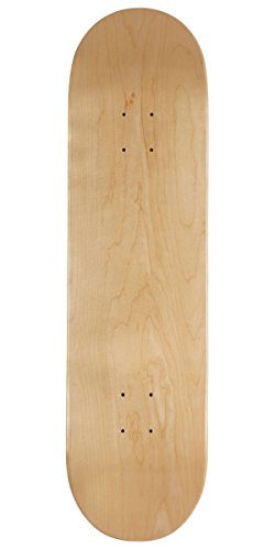 CCS Blank Skateboard Deck Natural Wood 8.0"