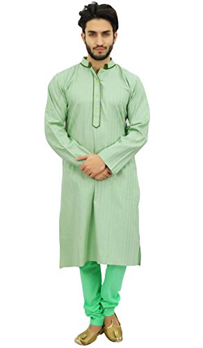 Atasi Men's Kurta Pyjama Set Long Cotton Tunic Shirt Ethnic Wear