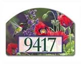 YardDesign Poppy Garden Yard Sign #75967