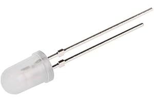 E-Projects B-0005-J05 Diffused White LEDs, White Lens, White Light, 5 mm (Pack of 100)