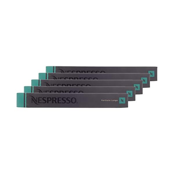 Nespresso Fortissio Lungo, 5 Stangen à 10 Kapseln, 50 Kapseln, 300 g – Bild 6