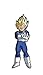 FiGPiN Dragon Ball Z: Super Saiyan Vegeta - Collectible Pin with Premium Display Case