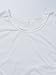 Women's Cotton White Summer Tie Front Short Sleeve Round Neck Crop Top, X-Large