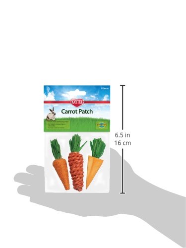 Kaytee 3 Count Chew Toy, Carrot Patch Variety