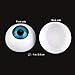 WINOMO 8PCS Hollow Eyeball Mask Halloween Horror Props Costume Plastic Eyeballs for Halloween