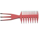 Super Styler Mini Comb * A 3 In 1 - Comb, Detangler And Pik * Assorted Color * One (1) Only Comb