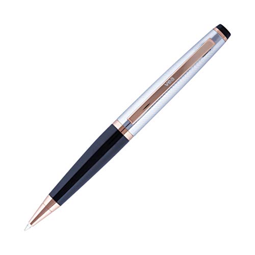 VEA Boss Cap Bright Black Ballpoint Pen, medium (VEAPEN20)