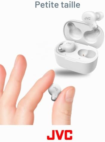 HA-Z250T-W True Wireless Headphones avec réduction de Bruit, Confortables et Design avec Embouts en Mousse à mémoire de Forme, 3 Modes sonores, Bluetooth 5.3, Autonomie de Batterie 28H (Blanc)