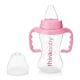 Thinkbaby BPA Free No Spill Sippy Cup, Pink (9 ounce)