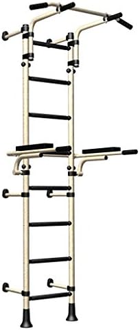 Indoor Sport Workout Gym Set for Teens & Adults with horizontal bar with adjustable height & Folding Bars/Home Crossfit Equipment for training/Wall Mount Playground Set - Teen Dream S I