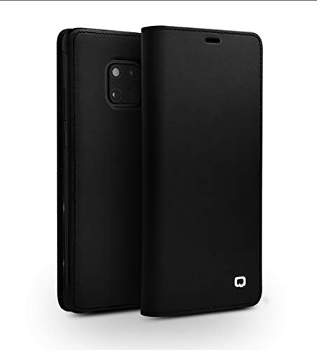 Genuine Leather Case Cover Huawei Mate 20 Pro,Flip Opening Style,Wallet Design，Retro Business Style,Slim Flip Cover Case,Compatible Huawei Mate 20 Pro Case