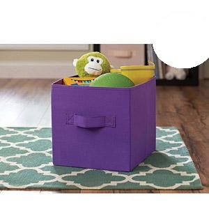 Better Homes and Gardens Collapsible Fabric Storage Cube - Purple