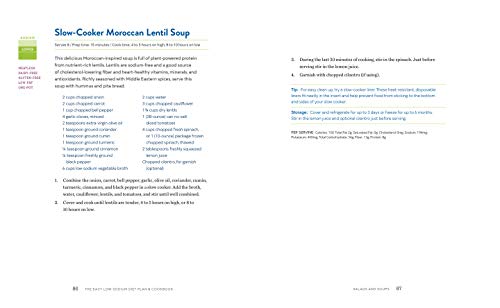 image for The Easy Low Sodium Diet Plan and Cookbook: Quick-Fix and Slow Cooker 