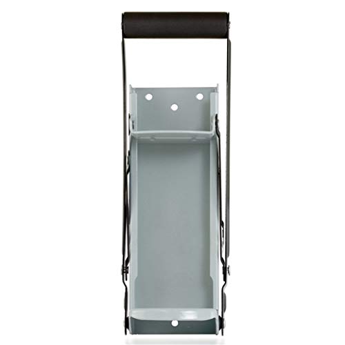 Fullfun Heavy Gauge Steel Construction with Cushion Grip Handle Wall Mounted Can Crusher 16Oz with Bottle Opener - Thumbnail 6