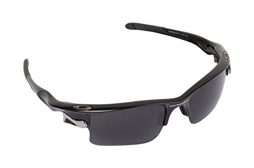 New SEEK OPTICS Replacement Lenses Oakley FAST JACKET XL - Polarized Black Iridium